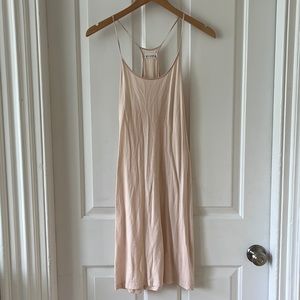LACAUSA Cotton Slip Dress